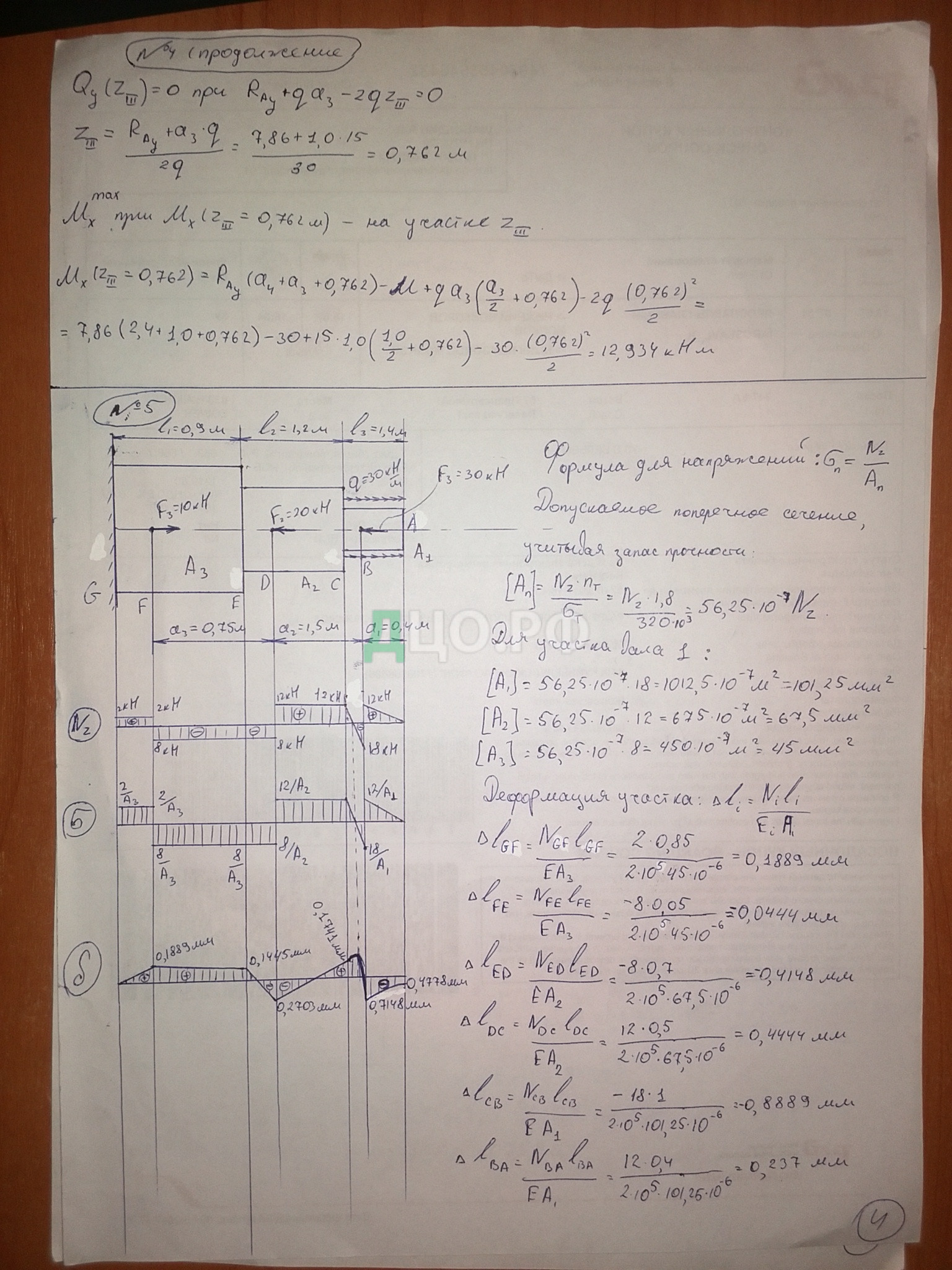 Решение задач по дисциплине 